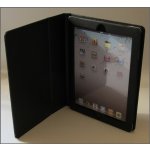 iPad 3, Case, Handytasche, Ledertasche mit St&auml;nder funktion ( Schwarz )