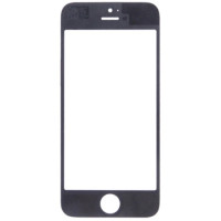 iPhone 5SE 5S 5 Display Glas Schwarz