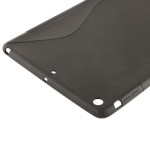 iPad Air Cover Schutzhülle TPU Silikon S-Line ( Schwarz )