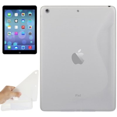 iPad Air Cover Schutzhülle TPU Silikon S-Line ( Transparent )