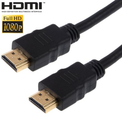 HDMI Kabel to 19 Pin HDMI Kabel 1.4 Version Support 3D HD TV XBox 360 PS3 DVD Player etc.(1,5 Meter Schwarz )