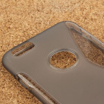 iPhone 6 Plus &amp; 6S Plus Cover Schutzh&uuml;lle TPU Silikon S-Line Grau