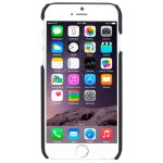 iPhone 6 & 6S Cover Schutzhülle Wabenstruktur Perlmutt-Effekt Schwarz