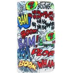 iPhone 6 &amp; 6S Case Handytasche Ledertasche Standfunktion Graffiti Style