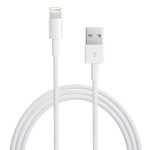 Apple Daten Ladekabel Synchronisationkabel Lighting / USB 2 Weiß 1 Meter