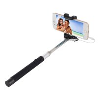 Selfie Stick f&uuml;r iOS &amp; Android Phone Klappbar...