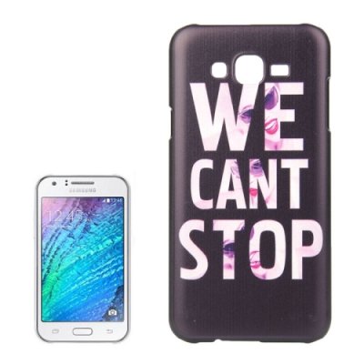 Samsung Galaxy J7 Cover Schutzh&uuml;lle Not Stop Motiv