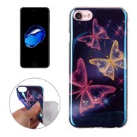 iPhone SE (2020) iPhone 8/7 Schutzhülle Silikon Blue-ray Schmetterlinge Motiv