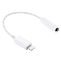 Für Apple Adapterkabel Lighting 8 Pin auf 3,5 mm Audio AUX Weiss
