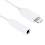iPhone iPad Adapterkabel 8 Pin Port auf 3,5 mm Audio AUX Weiss
