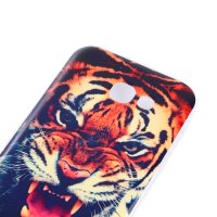 Samsung Galaxy A3 (2017) Cover Schutzhülle TPU Silikon Tiger Motiv