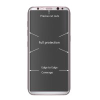 Samsung Galaxy S8+ Displayschutzfolie gewölbt HD Klar