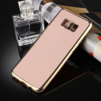 Samsung Galaxy S8 Cover Schutzhülle TPU Silikon pink/gold
