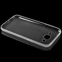 Samsung Galaxy J1 (2016) Cover Schutzhülle TPU Silikon Ultra dünn Glas Klar