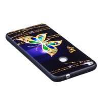 Huawei P8 & P9 Lite (2017) Cover Schutzhülle TPU Silikon Schmetterling Motiv