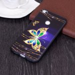 Huawei P8 & P9 Lite (2017) Cover Schutzhülle TPU Silikon Schmetterling Motiv