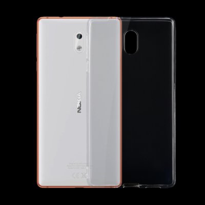 Nokia 3 Cover Schutzhülle TPU Silikon Ultra Dünn Transparent