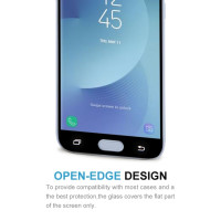 Samsung Galaxy J5 (2017) Displayschutzglas Panzerfolie Tempered Glass Schwarz