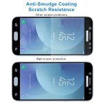 Samsung Galaxy J5 (2017) Displayschutzglas Panzerfolie Tempered Glass Schwarz