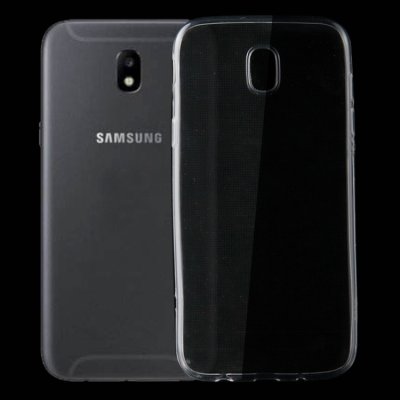 Samsung Galaxy J5 (2017) Cover Schutzhülle TPU Silikon Ultra dünn Glas Klar