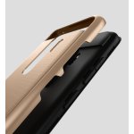 Samsung Galaxy S9+ Cover Schutzhülle PC+TPU Silikon kombi Design Armee Grün