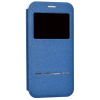 Samsung Galaxy A5 (2017) Handytasche Business Standfunktion ID Fenster Blau