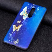 Nokia 5 Cover Schutzhülle TPU Silikon Schmetterling...