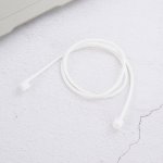 Kabelloser Bluetooth-Kopfhörer Anti-Verlust Silikonband AirPods 60 cm Weiß
