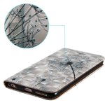 iPhone 6 & 6S Handytasche Ledertasche Standfunktion 3D Löwenzahn Motiv
