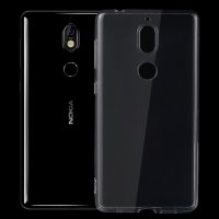 Nokia 7 Cover Schutzhülle TPU Silikon Ultra Dünn Transparent