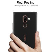 Nokia 7 Plus Cover Schutzhülle TPU Silikon Ultra Dünn Transparent