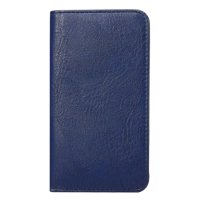 Universal Handy-Leder-Tasche Brieftaschen Style Handys 4,8 bis 5,3 Zoll Blau