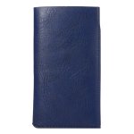 Universal Handy-Leder-Tasche Brieftaschen Style Handys 4,8 bis 5,3 Zoll Blau
