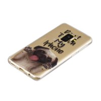Samsung Galaxy S9 Cover Schutzhülle TPU Silikon Klar Hunde Motiv