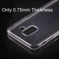Samsung Galaxy J6 (2018) Cover Schutzhülle TPU Silikon Transparent Klar