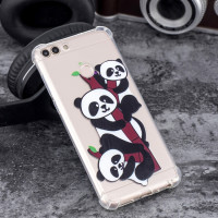 Huawei P Smart Cover Schutzhülle TPU Silikon Panda Motiv