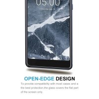 Nokia 5.1 Displayschutzglas Glasfolie Tempered Glass