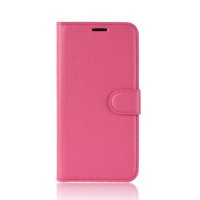 Nokia 5.1 Plus (X5) Handytasche Ledertasche Standfunktion Kartenslot Magenta