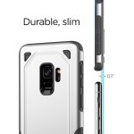 Samsung Galaxy J4 (2018) Schutzhülle PC+TPU Silikon Kombi Design Armee Grün