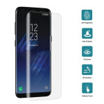 Samsung Galaxy S8+ Displayschutzglas Glasfolie Full Screen Transparent