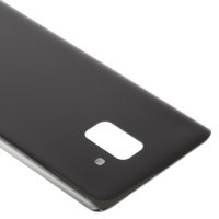 Samsung Galaxy A8+ (2018) Akkufachdeckel Back Cover Schwarz Ersatzteil