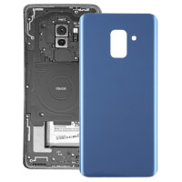 Samsung Galaxy A8+ (2018) Akkufachdeckel Back Cover Blau Ersatzteil