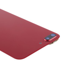 iPhone 8 Plus Akkufachdeckel Kameralinse Back Cover Rot Ersatzteil