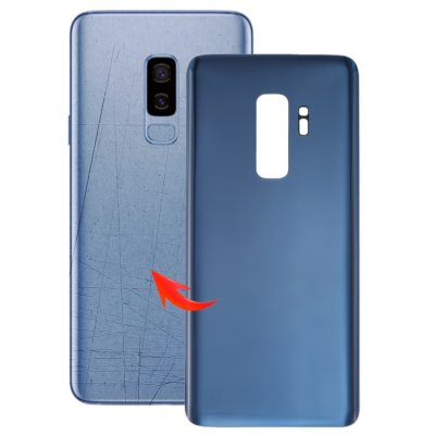 Samsung Galaxy S9+ Akku Deckel Battery Back Cover Kleber Blau Biue Ersatzteil