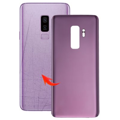 Samsung Galaxy S9+ Akku Deckel Battery Back Cover Kleber Purple Ersatzteil