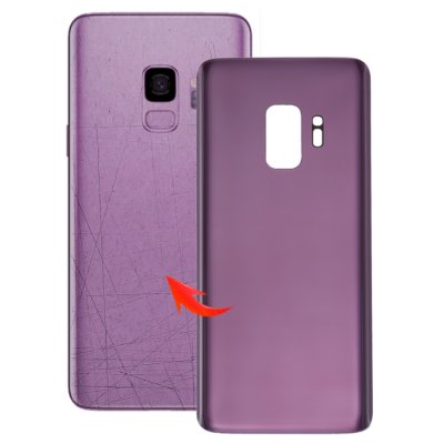 Samsung Galaxy S9 Akku Deckel Battery Back Cover Kleber Purple Ersatzteil