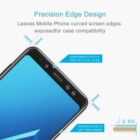 Samsung Galaxy A8+ (2018) Displayschutzglas Glasfolie Tempered Glass