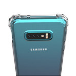 Samsung Galaxy S10e Cover Schutzhülle TPU Silikon Glas Klar