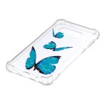 Samsung Galaxy S10e Cover Schutzhülle TPU Silikon Klar Schmetterling Motiv