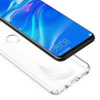 Huawei P30 Lite Cover Schutzhülle TPU Silikon Acrylglas Kombi Klar